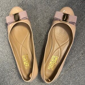 Salvatore Ferragamo Women's Pink Ballet Flats